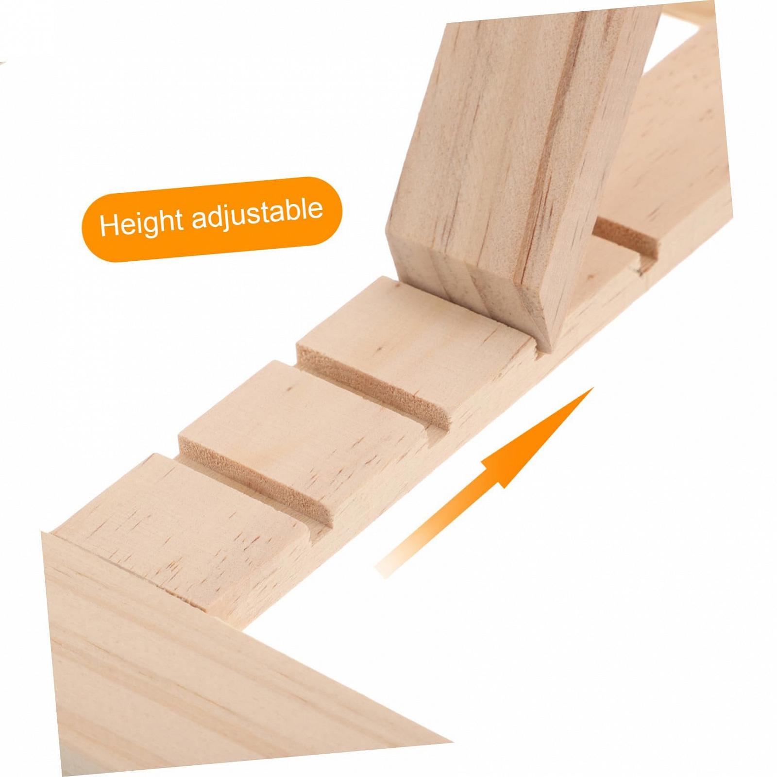 Регулируемая складная деревянная подставка для книг. Эргономичная подставка для ноутбука и планшета. Прочная, экономит место для кулинарных книг, учебников, стола и часов чтения., фото №8 Регулируемая складная деревянная подставка для книг. Эргономичная подставка для ноутбука и планшета. Прочная, экономит место для кулинарных книг, учебников, стола и часов чтения., фото №8