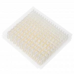 Жемчуг Самоклеящийся NUOBESTY 10 листов Бежевый - Фото 1