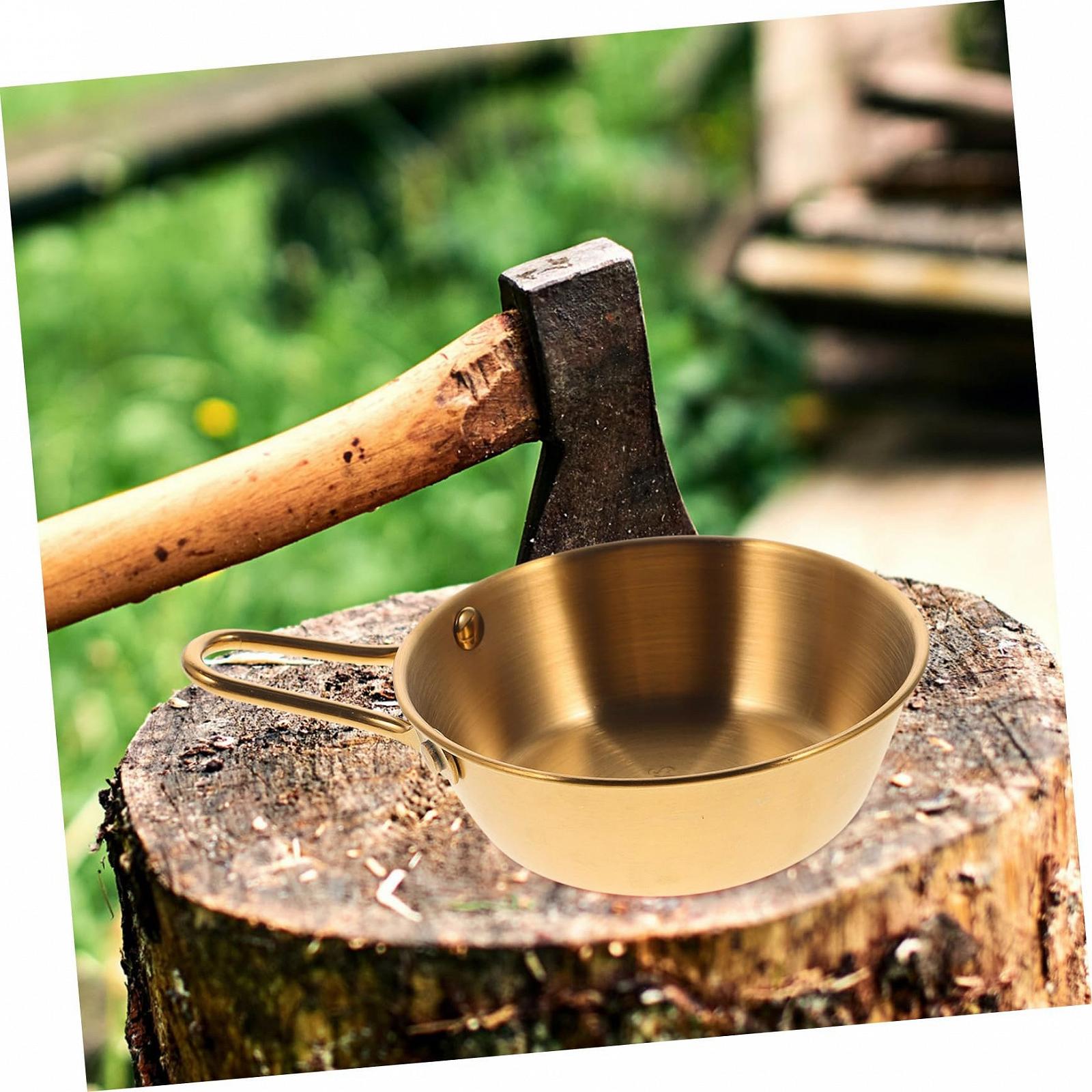 Миска ABOOFAN для кемпинга, набор 6 шт, винтаж, из нержавеющей стали 304, фото №3