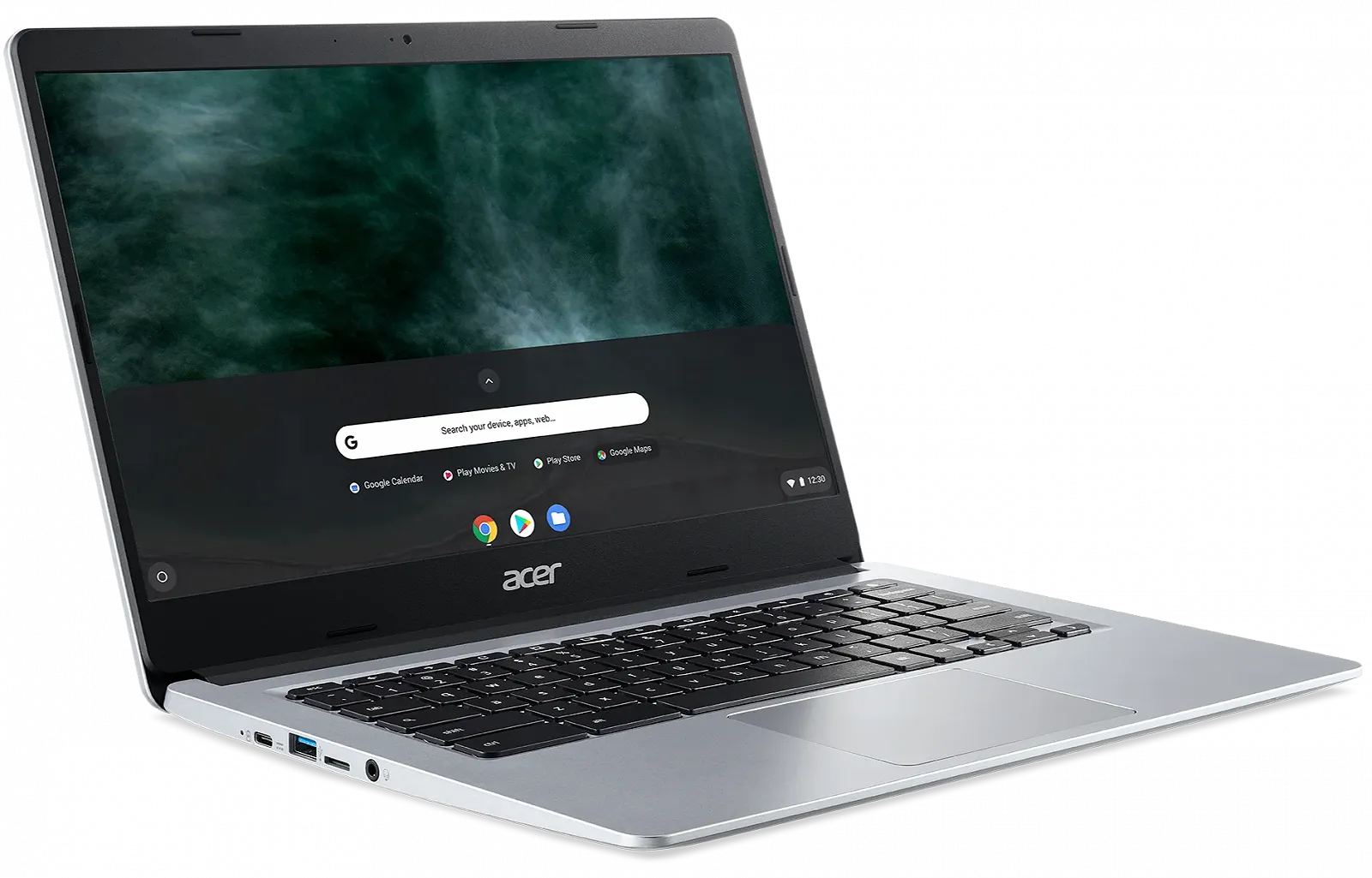 Ноутбук 14" Acer Chromebook 314 (CB314-1H-C7PS) Intel Celeron N4020 RAM 4GB eMMC 64GB 12год батарея Chrome OS (UKR), фото №2