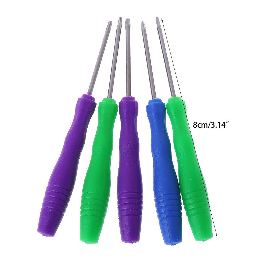 Инструмент huihuay 5 в 1 Torx Винт Магнитный Ручной Набор T2 T3 T4 T5 T6, фото №2
