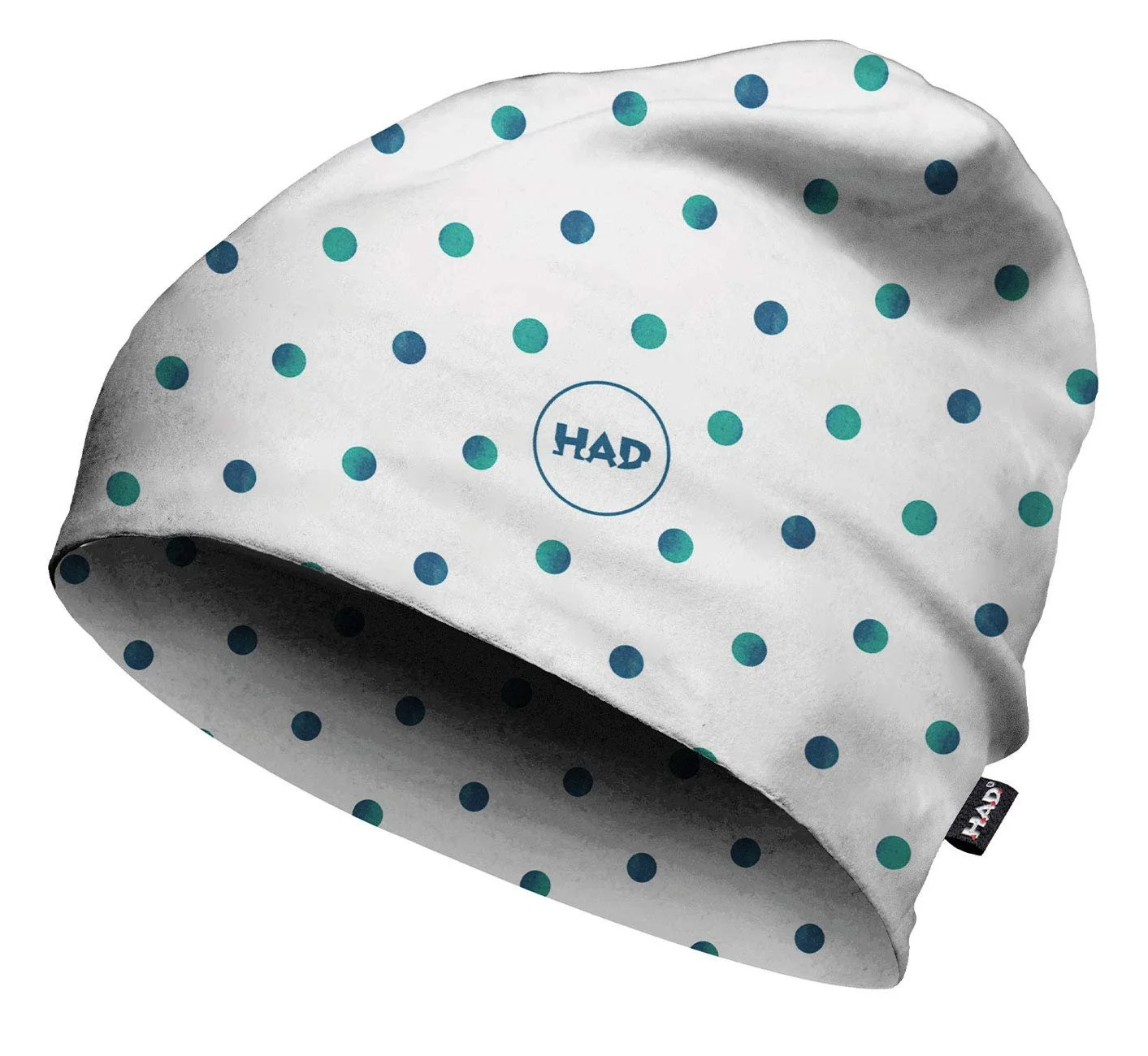 Шапка-біні Had Флісова З принтом Дитяча/Один розмір В горошок, Біла/В горошок, фото №1 Шапка-біні Had Флісова З принтом Дитяча/Один розмір В горошок, Біла/В горошок, фото №1
