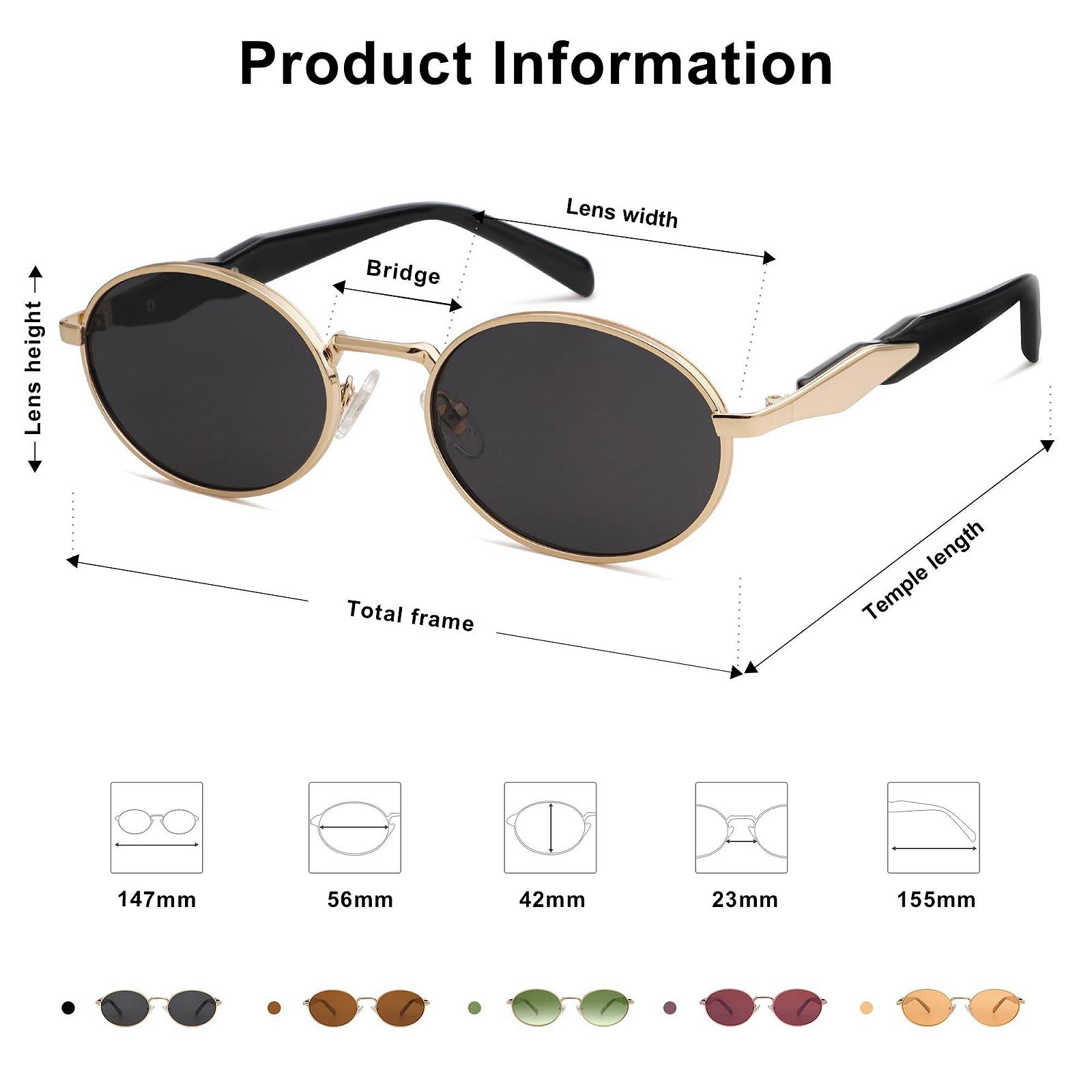 Ретро солнцезащитные очки с защитой UV400, фото №4