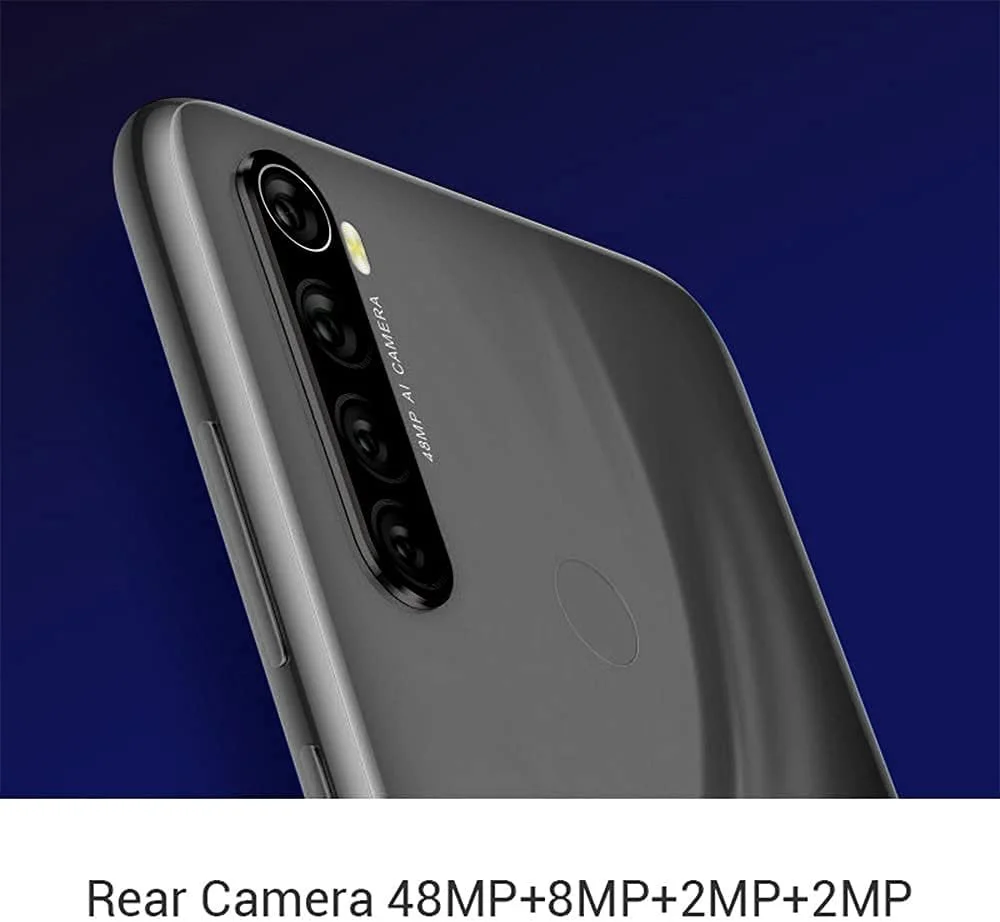 Смартфон Xiaomi Redmi Note 8 2021 4 ГБ RAM 64 ГБ ROM 16 см (6.3") Black, фото №5