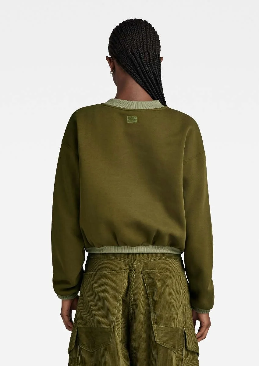 Свитшот G-STAR Badge Logo Oversized женский, фото №4