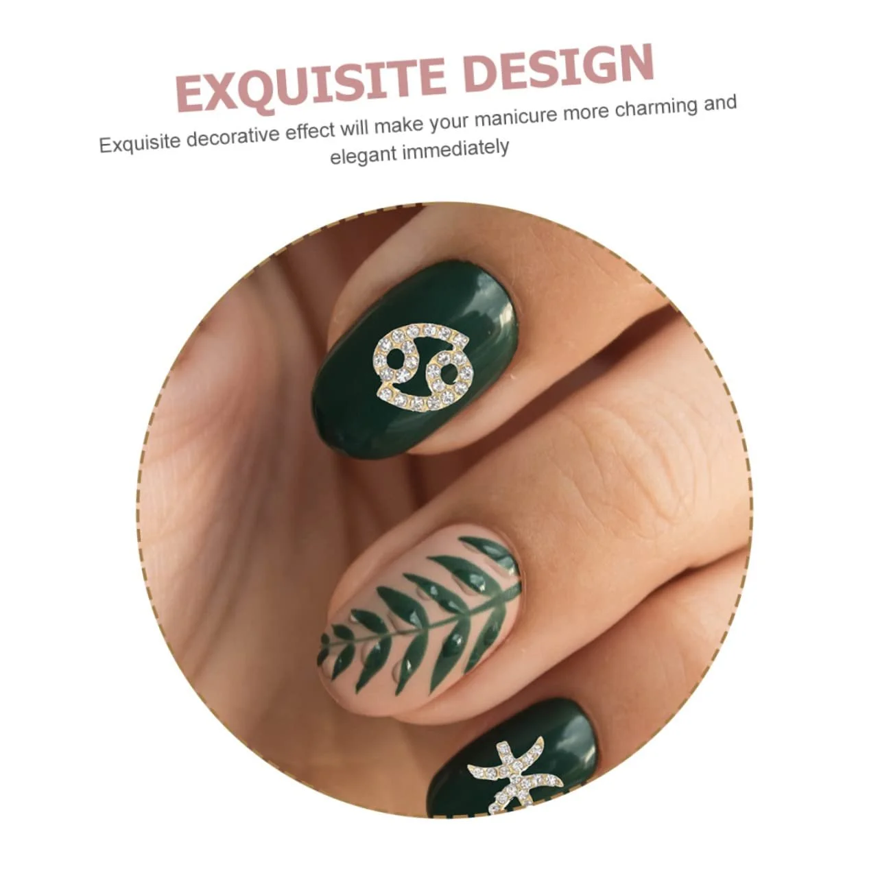 Украшения для ногтей minkissy, 120 шт., знаки зодиака, фото №4