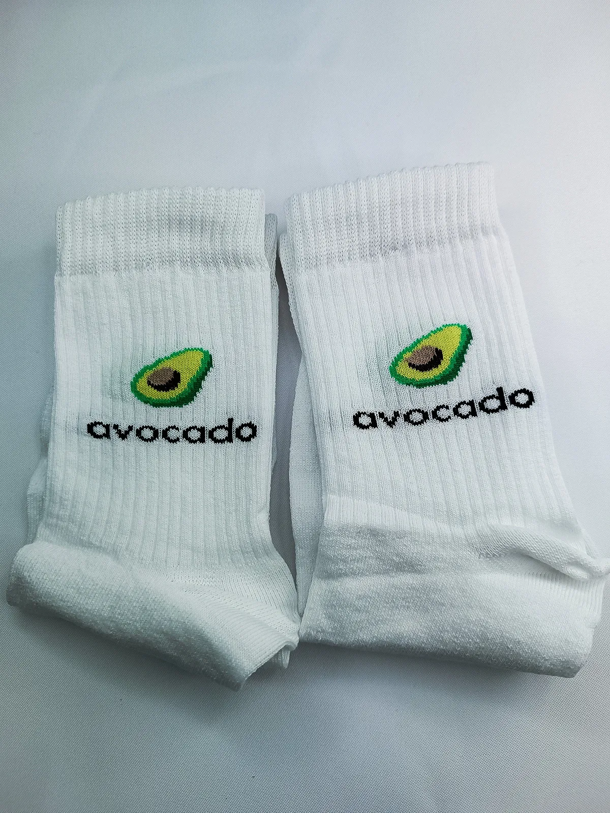 Чоловічі молодіжні шкарпетки високі білі демісезонні 39 - 44 розмір, фото №1