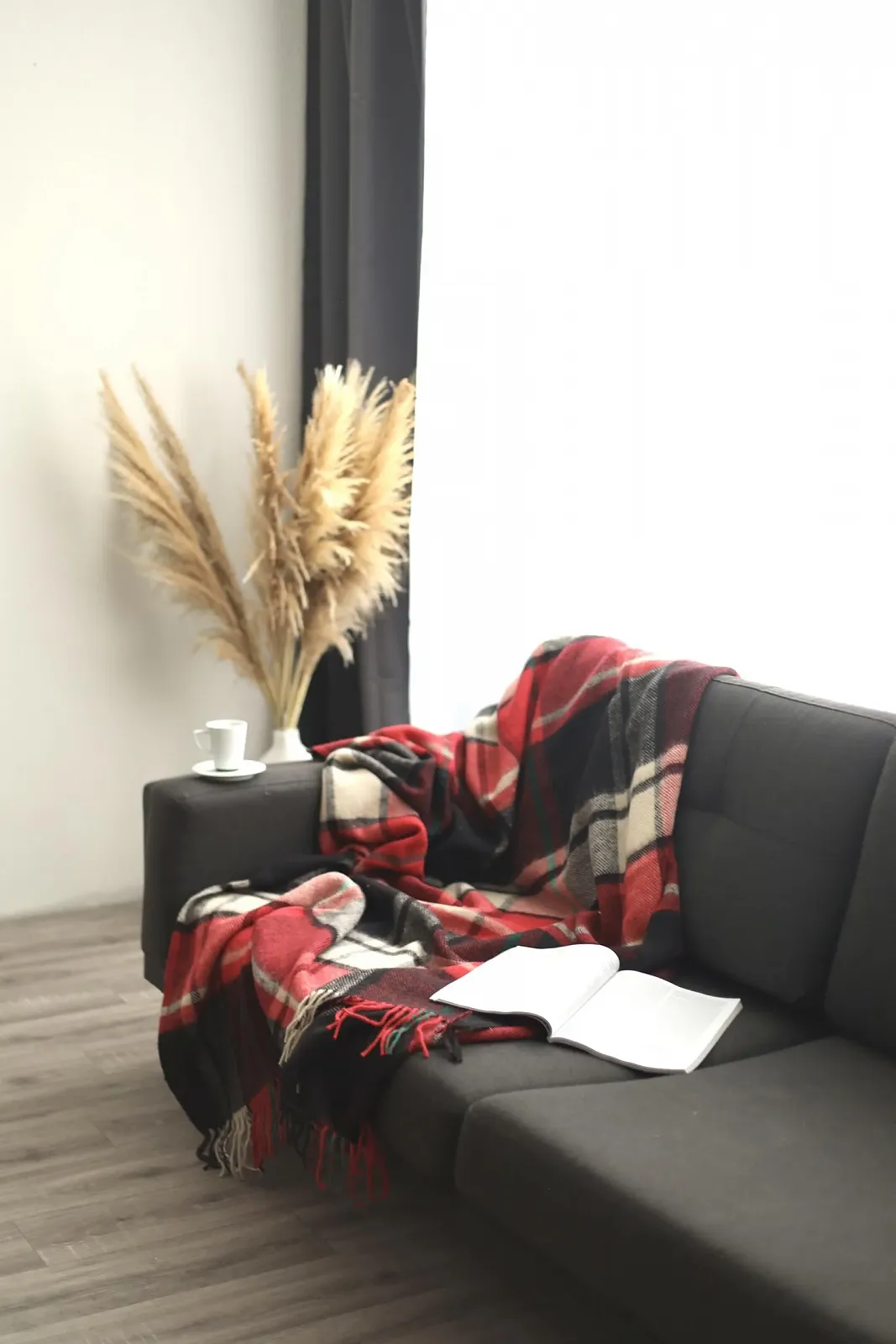 Плед Yaroslav Luxury Клетчатый Красный/Черный (140 x 200 см), фото №3