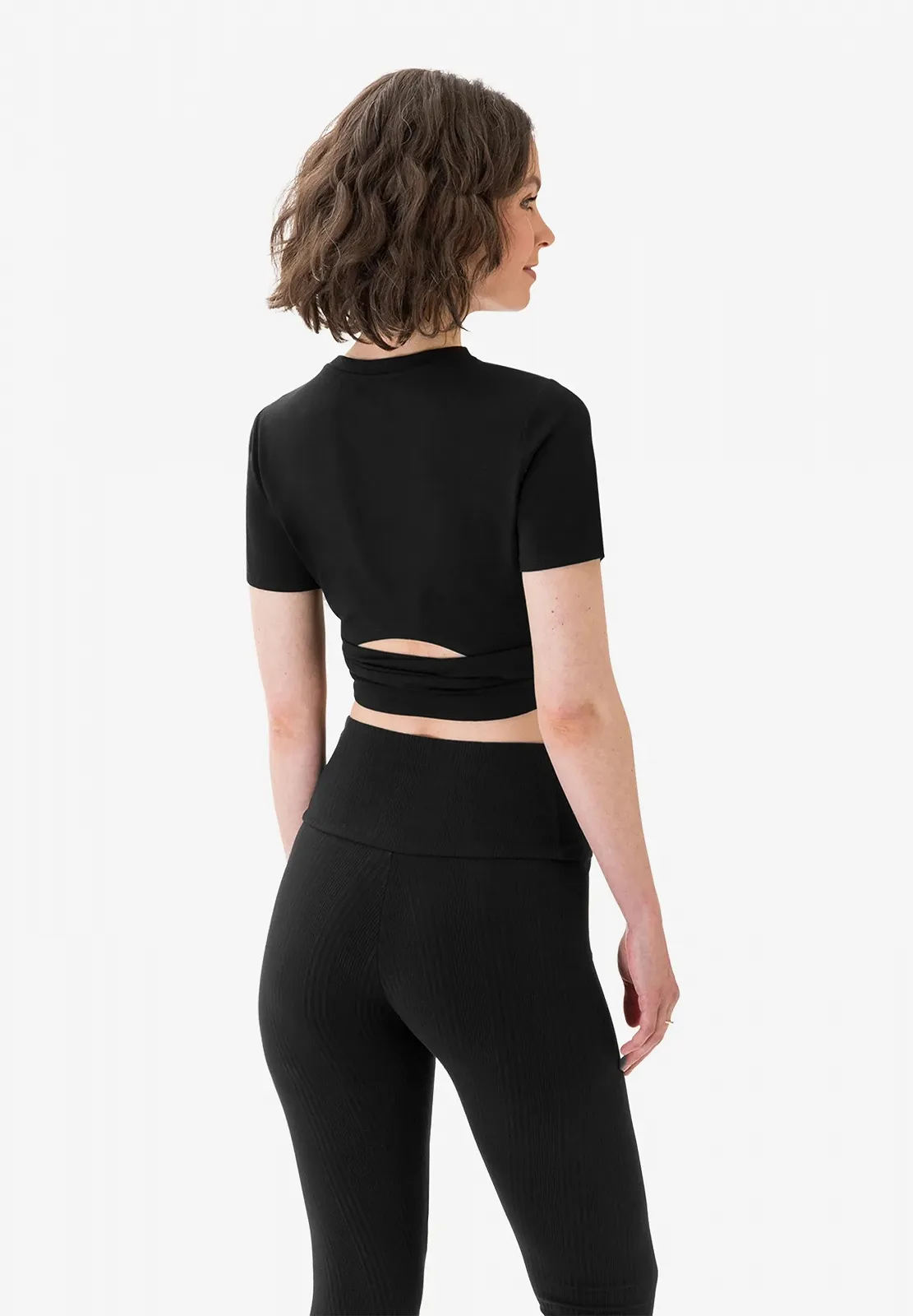 Женская футболка топ Les Lunes The Lou Top Black - XL, фото №4