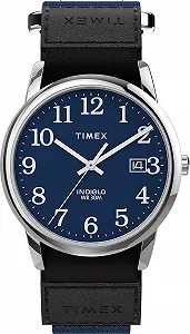 Годинник Timex Easy Reader 35 мм з ремінцем Fast-wrap та вікном дати - Фото 1