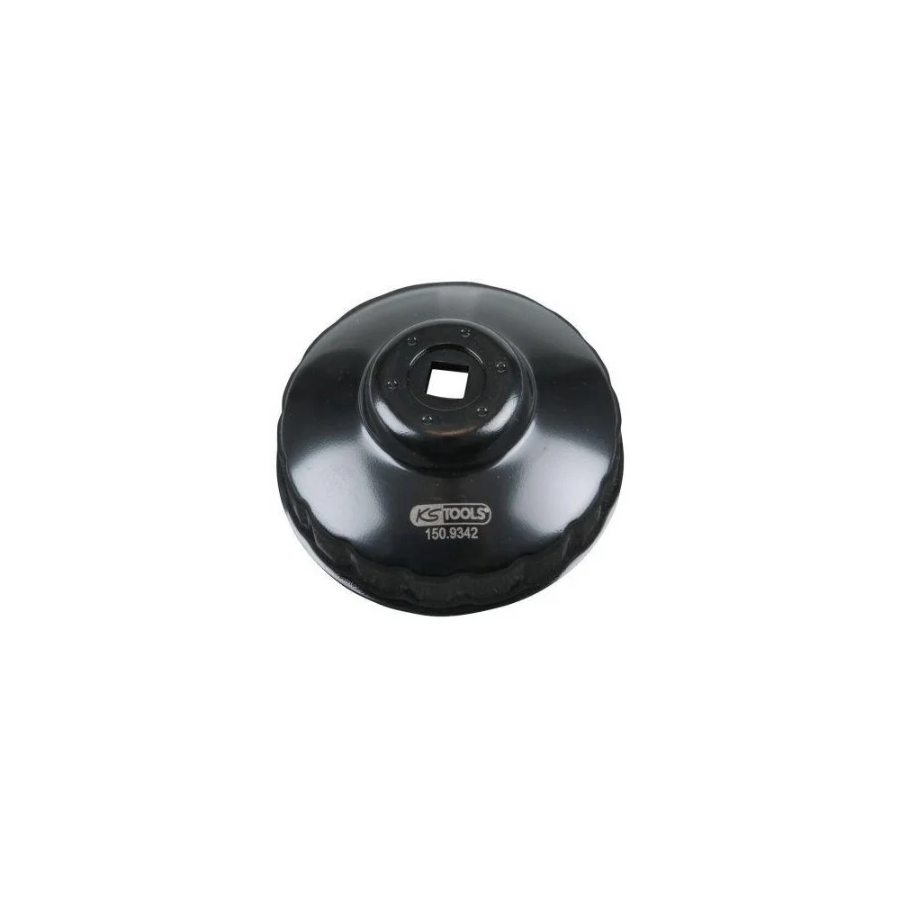 Ключ масляного фільтра KS TOOLS 150.9342 74.2 мм 14 граней, фото №1
