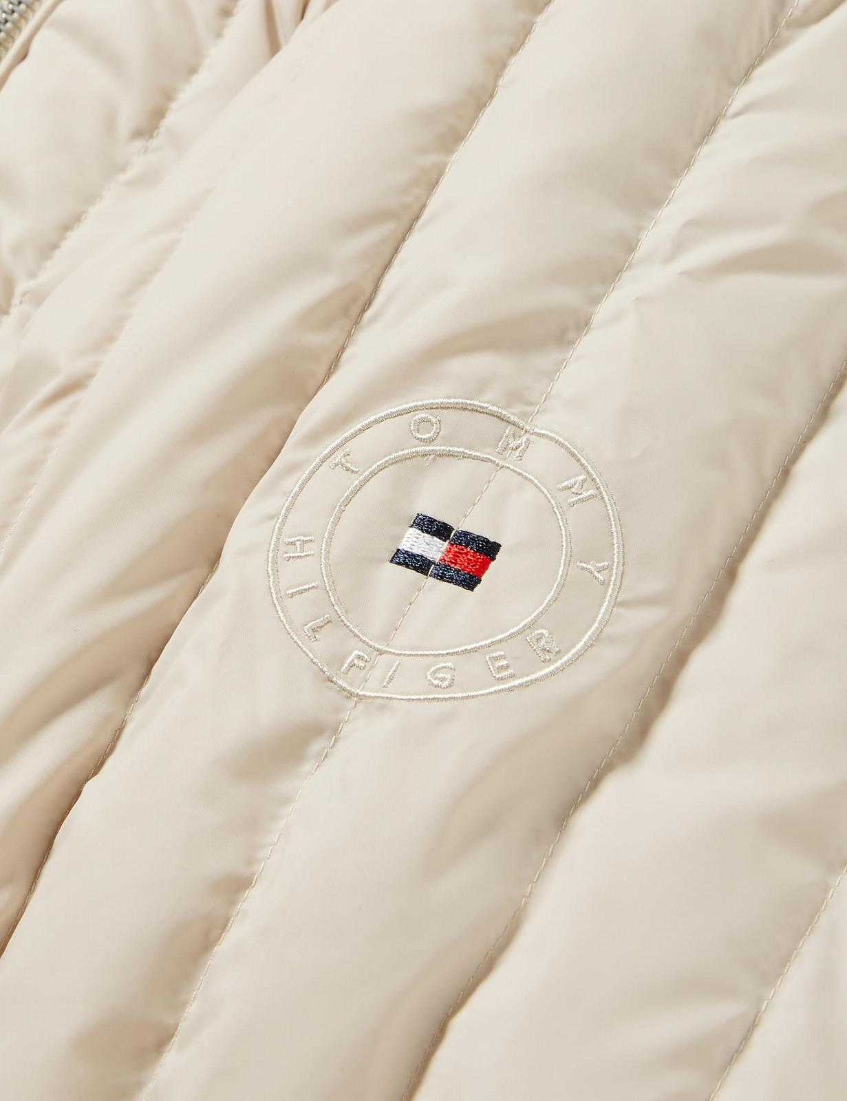Куртка Tommy Hilfiger Crv Feminine Lw Down Жіноча стьобана куртка з капюшоном, фото №4