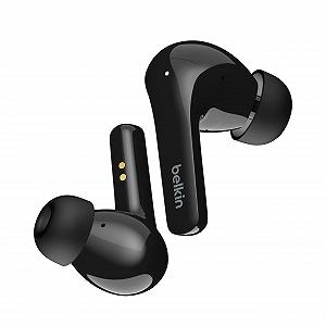 Навушники Belkin SOUNDFORM Flow True Wireless Wireless Bluetooth Noise Cancelling Sweatproof Splash Proof IPX5 31 годин Black - Фото 1