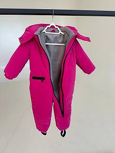 Демісезонний дитячий комбінезон 74-110 р весна/осінь Голд малина synthetic.ua - Фото 1