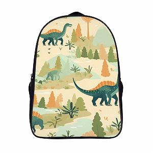 Ранець DPEOANEBN Dinosaur для хлопчиків та дівчаток підлітків, 40x28x16 см - Фото 1