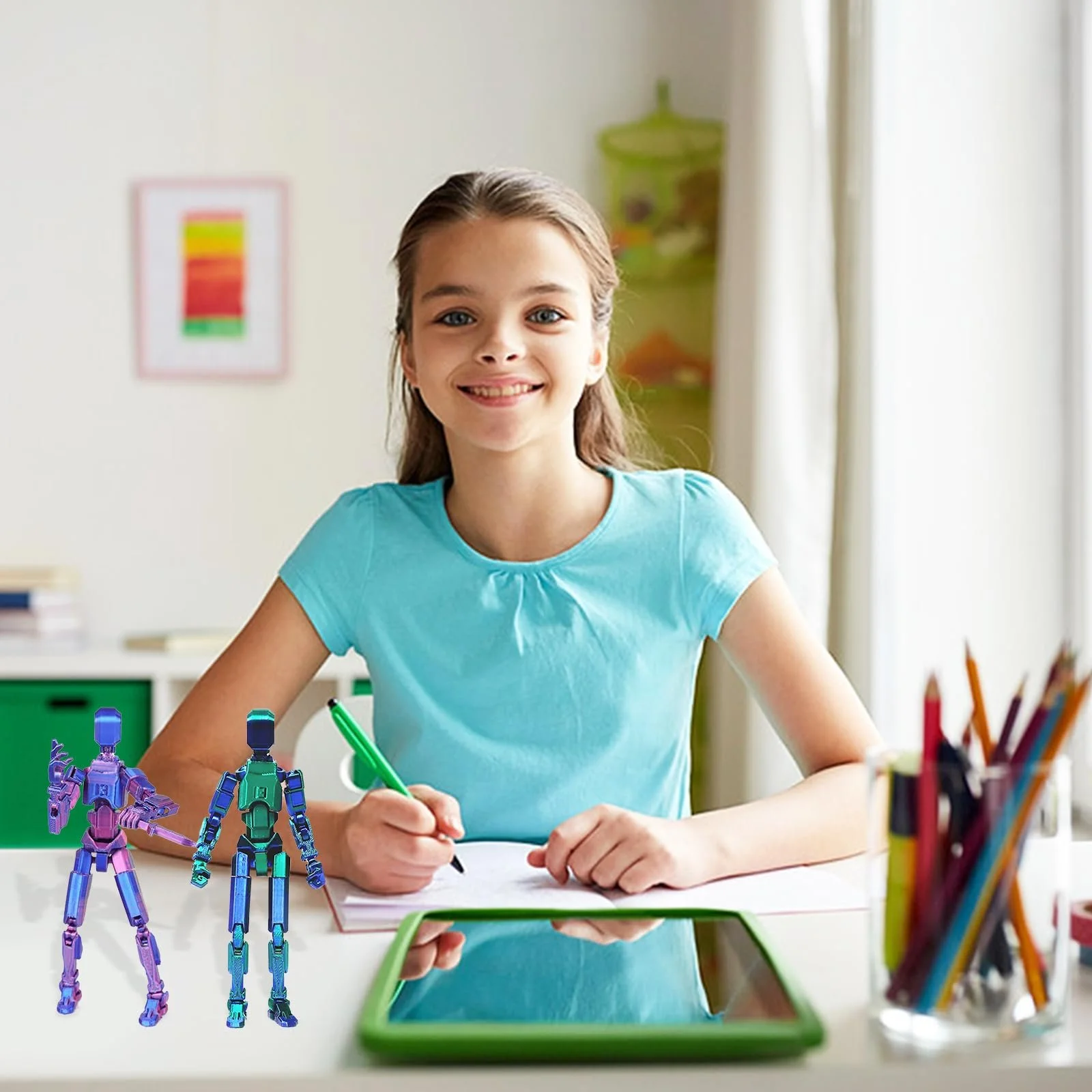 Набір фігурок Titan 13 T13 Lucky 13 2 шт. синій, фото №4