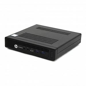 Комп'ютер HP EliteDesk 800 G2 Desktop Mini USDT Intel Quad Core i5 256GB SSD Жорсткий диск 8GB Пам'ять Win 10 Pro MAR Ультра тонкий Desktop Міні ПК (Відновлений) - Фото 1