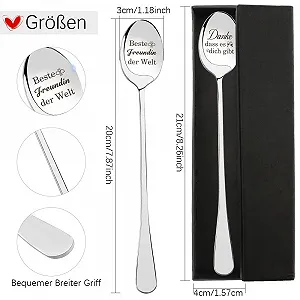 Ложка для кави Best Friend, набір 2 шт. synthetic.ua - Фото 1