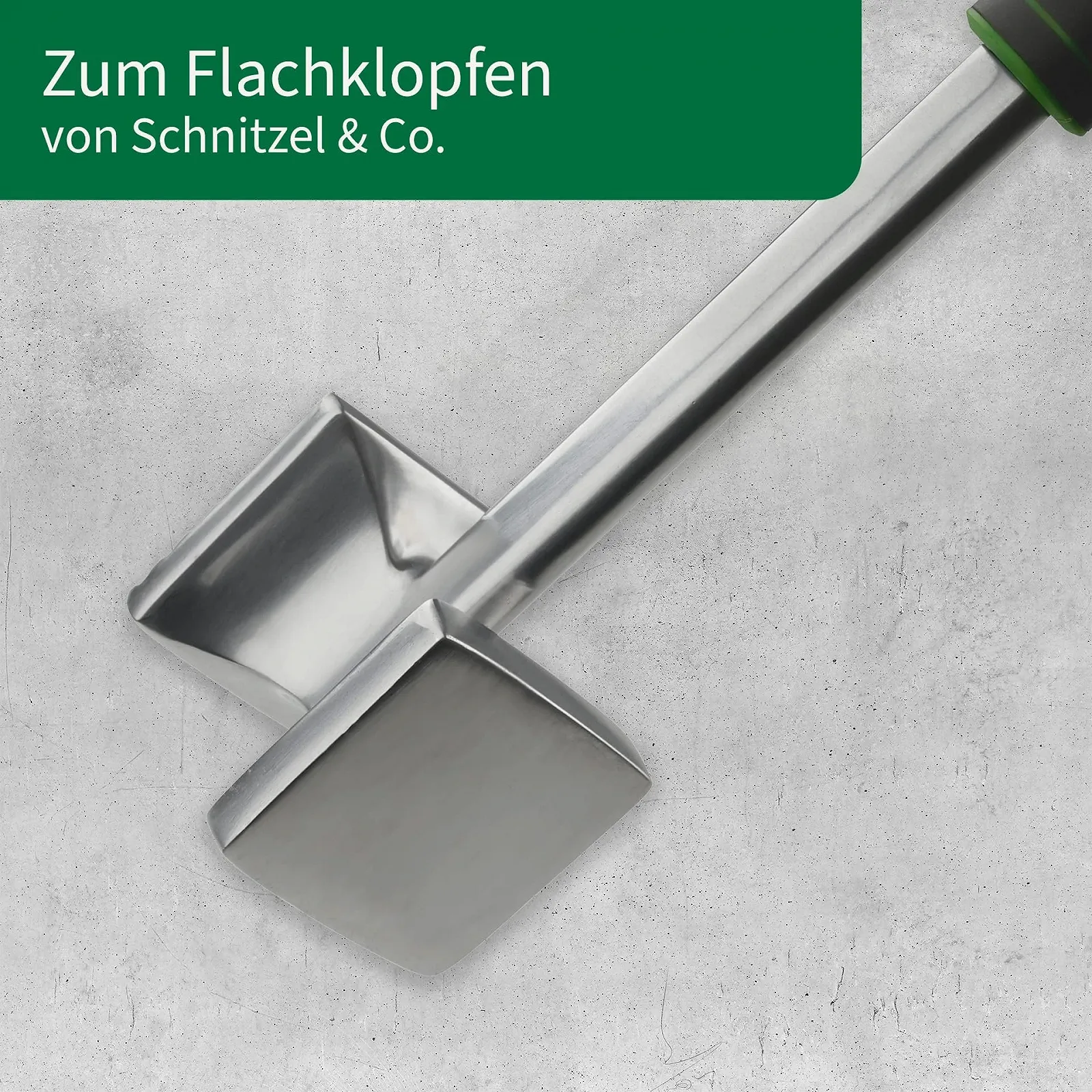 Молоток для мяса FACKELMANN CHEFKOCH Premium двухсторонний алюминиевый 26.5 см, фото №5