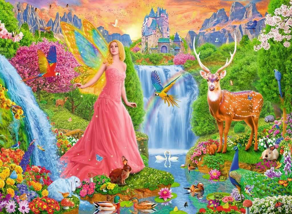 Пазл Ravensburger Magical Fairy Magic 200 XXL элементов, фото №4