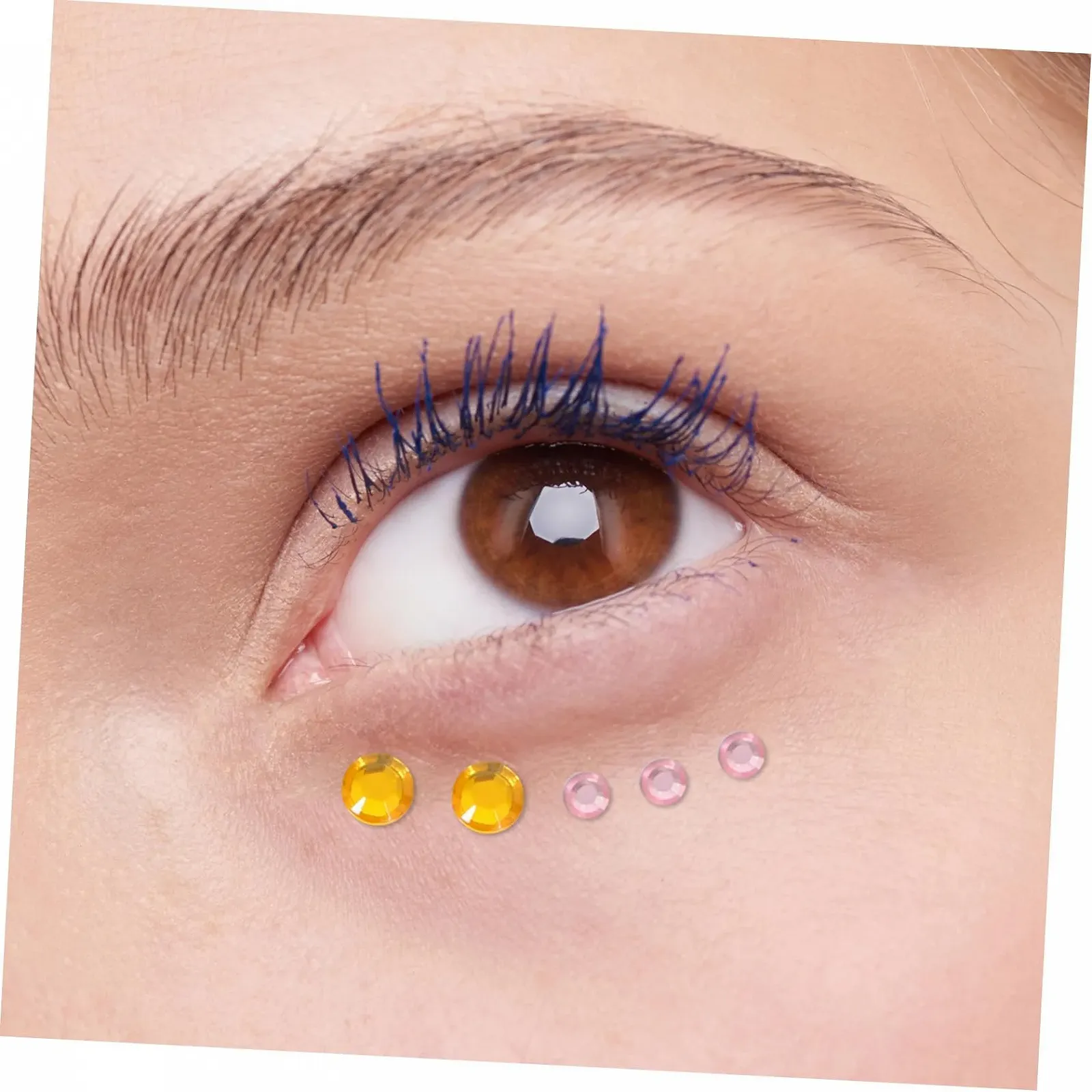 Стразы для ногтей minkissy 6 листов, самоклеящиеся стразы для лица, блестящие наклейки для DIY, хрустальные наклейки для рукоделия, фото №9