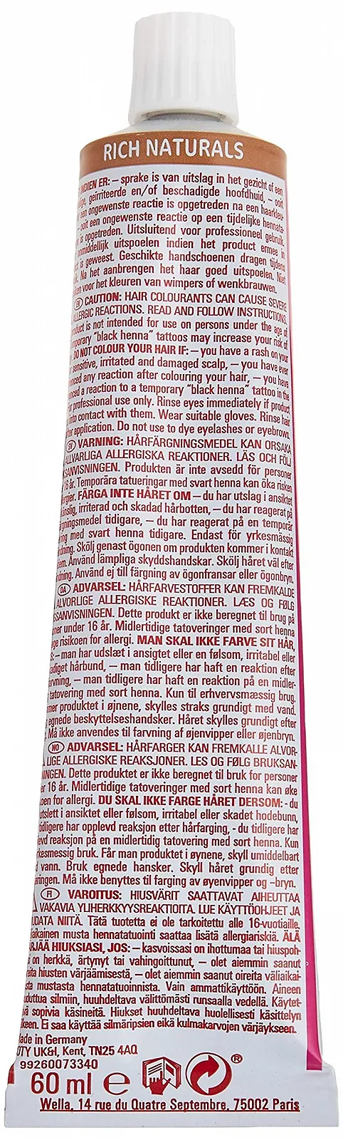 Фарба для волосся Wella Colour Touch Rich Naturals 7/97 Середній блонд/Попелясто-коричневий, 60 мл, 2 шт в упаковці, фото №5 Фарба для волосся Wella Colour Touch Rich Naturals 7/97 Середній блонд/Попелясто-коричневий, 60 мл, 2 шт в упаковці, фото №5