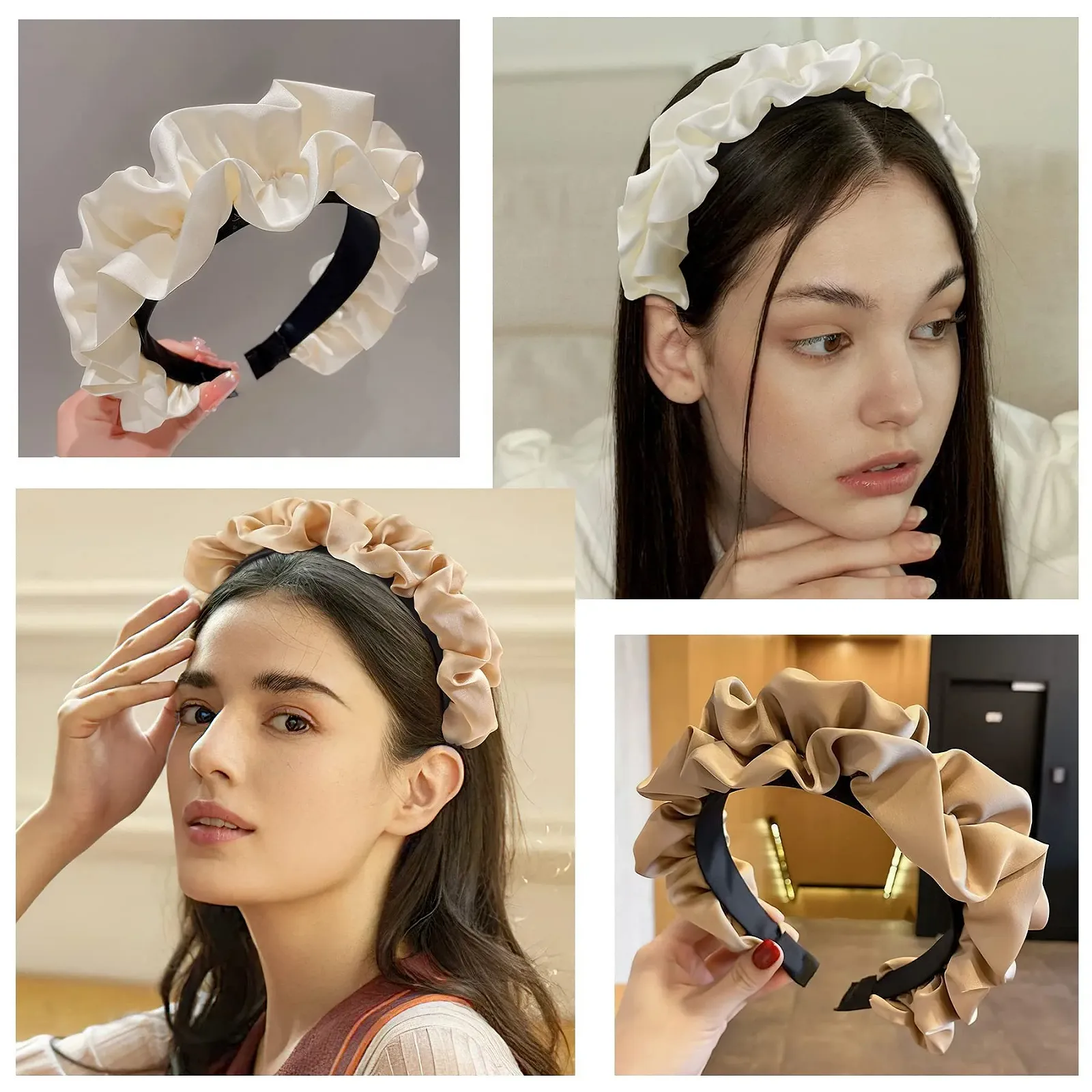 Набір з 4 обручів для волосся, фото №4