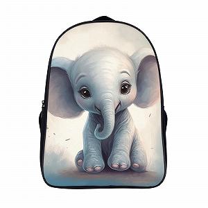 Шкільний рюкзак Elephant FPAKAKIIE для дівчаток-підлітків, шкільний ранець для початкової школи, дитяча шкільна сумка, повсякденний рюкзак, 40x28x16 см - Фото 1