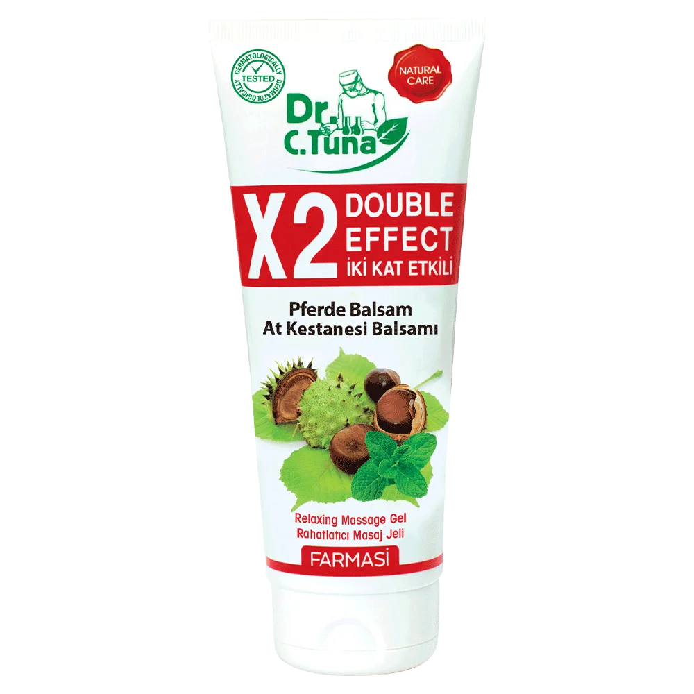 Масажний гель з екстрактом кінського каштану "Подвійний ефект" 125 мл, фото №1