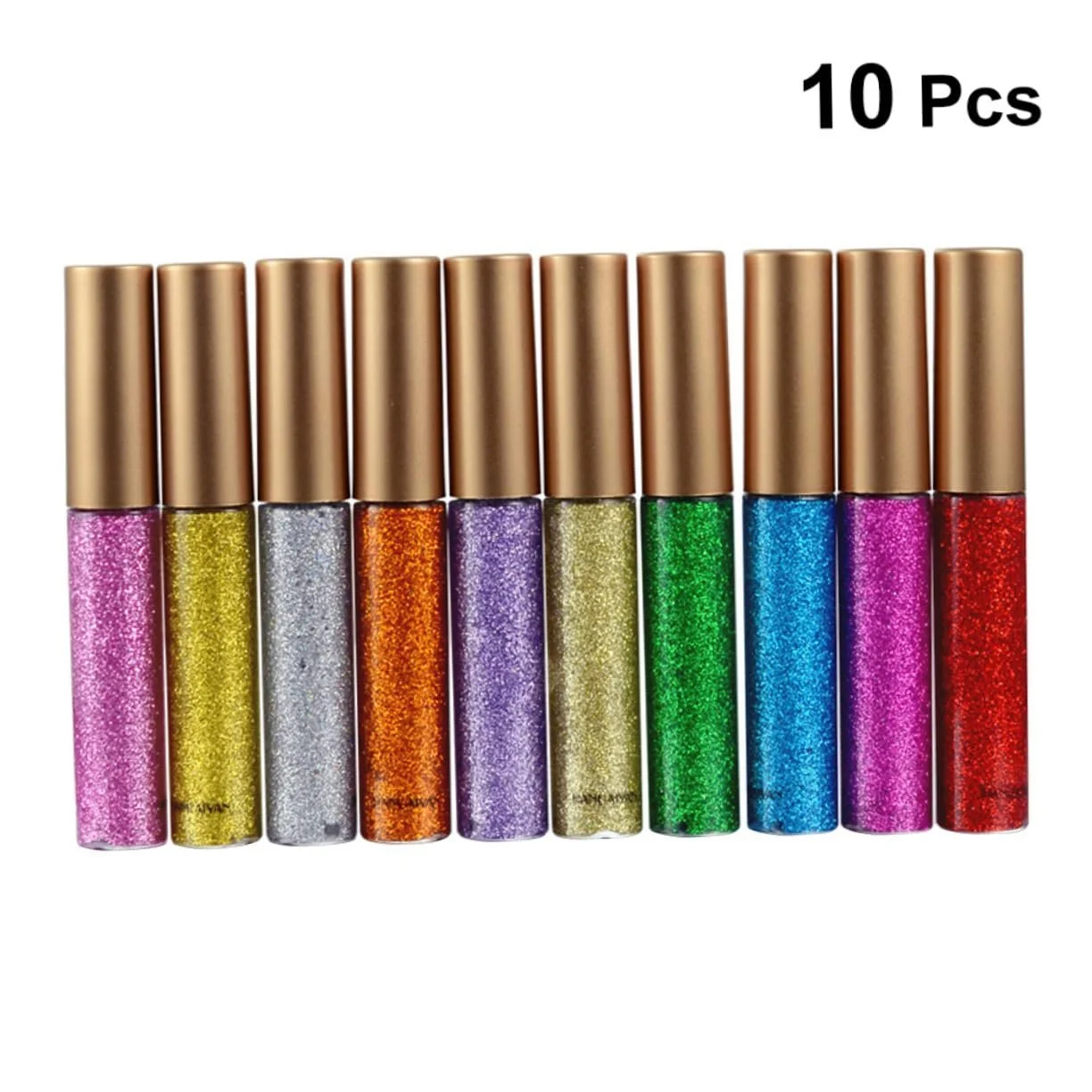 Фломастер-підводка для очей Beaupretty Glitzer-Lidschatten Рідка Блискучий Різнокольоровий, фото №3