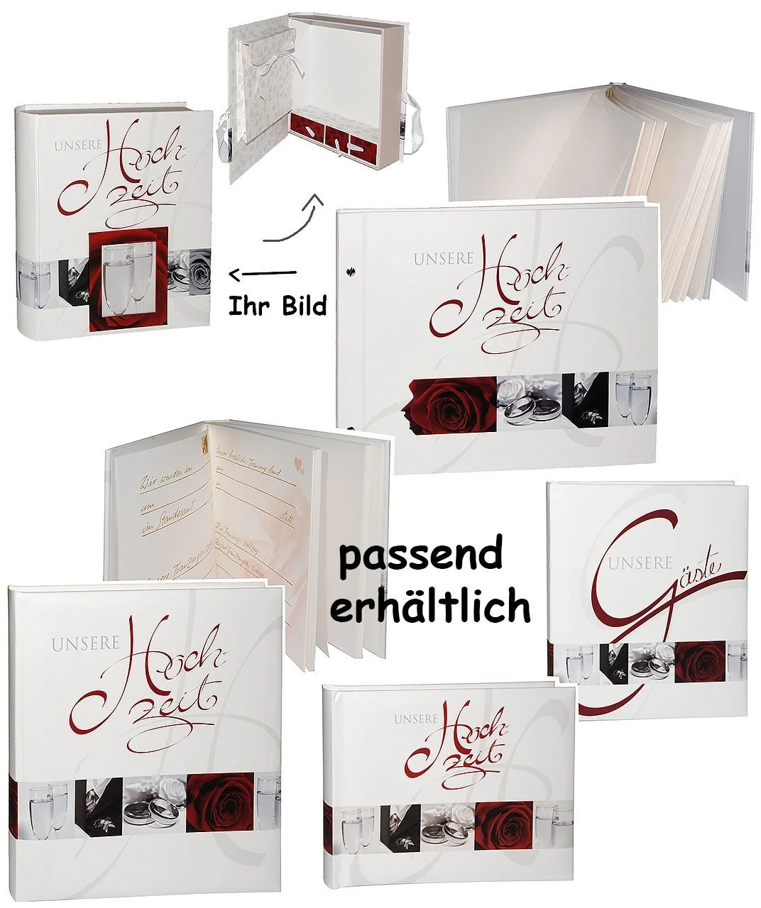 Свадебный Фотоальбом Маленький с именем 36 Фотографий Белый, фото №2 Свадебный Фотоальбом Маленький с именем 36 Фотографий Белый, фото №2