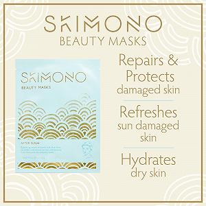 Маска для обличчя Skimono After Sun+ Organic Cellulose з алое вера, огірком та едельвейсом, 25 мл ціна на synthetic.ua - Фото 1 Маска для обличчя Skimono After Sun+ Organic Cellulose з алое вера, огірком та едельвейсом, 25 мл synthetic.ua - Фото 1