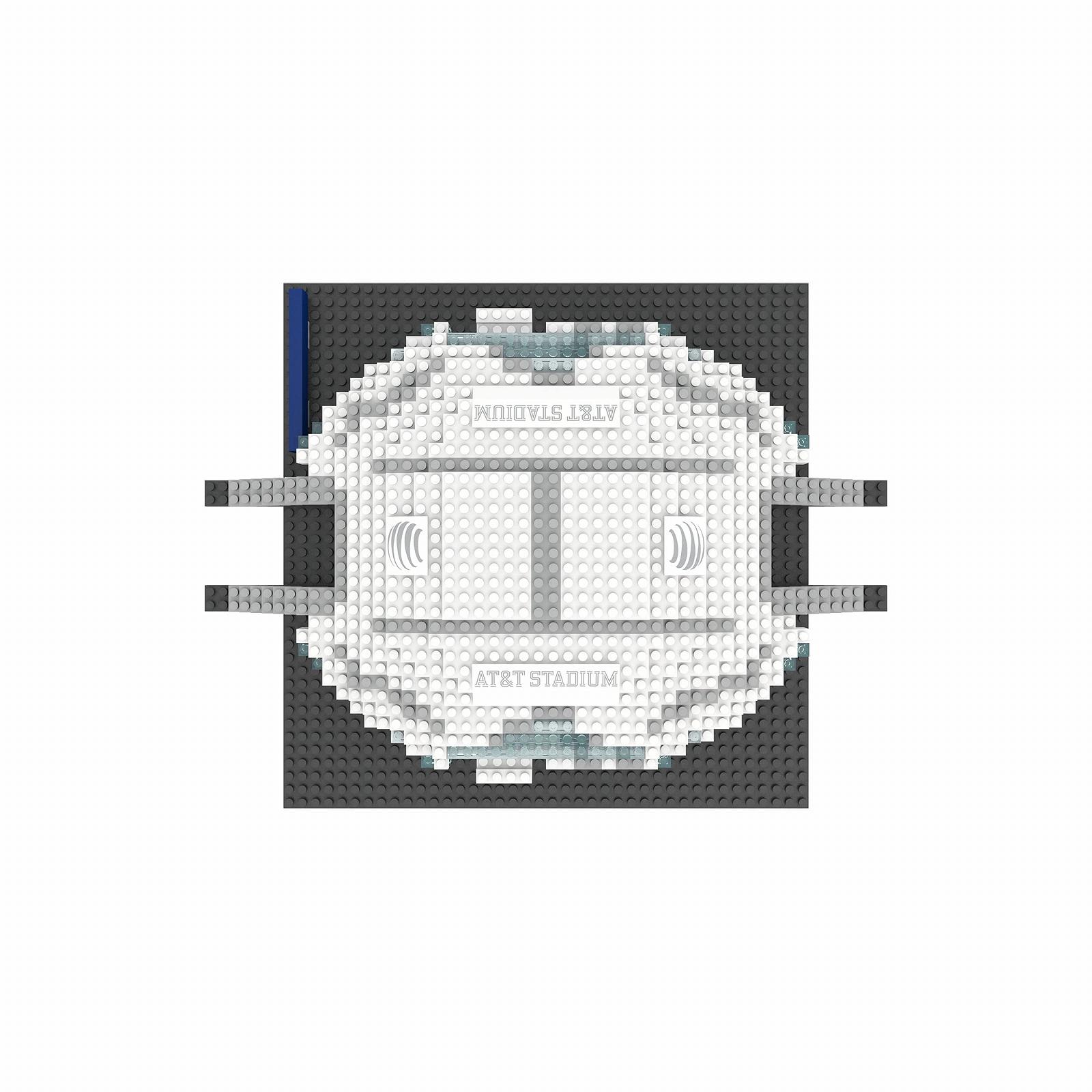 Игрушечный конструктор FOCO NFL Dallas Cowboys AT&T BRXLZ 3D Мини стадион, фото №6