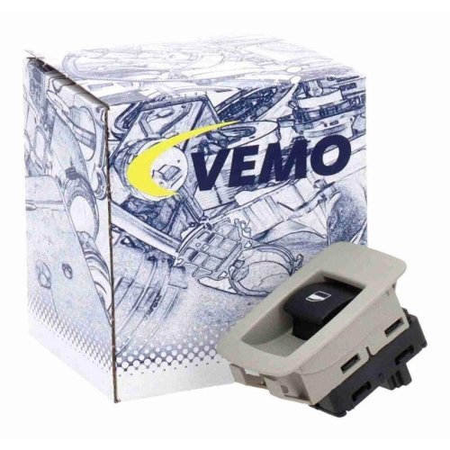 Вимикач склопідйомника VEMO V20-73-0043 Original VEMO Qualität для BMW, передній, фото №2