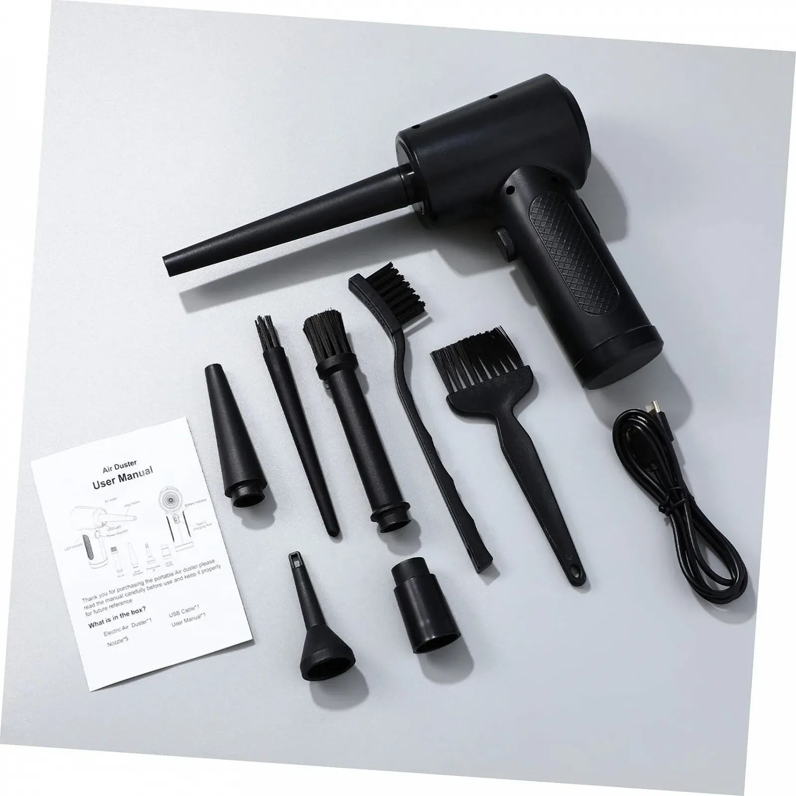 Электрическая воздуходувка LABRIMP Портативная беспроводная аккумуляторная, фото №9