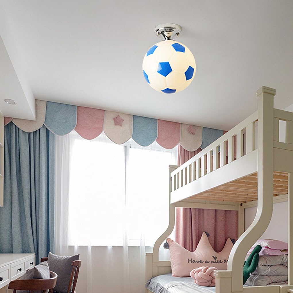 Светильник Ceiling Lights LED rongweiwang Жёлтый Футбольный для оформления детской комнаты мальчиков, фото №7