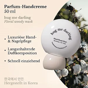 Крем для рук і нігтів Kamill Perfumery Hug Me Darling 50 мл - Аромат бавовни та теплого мускусу synthetic.ua - Фото 1