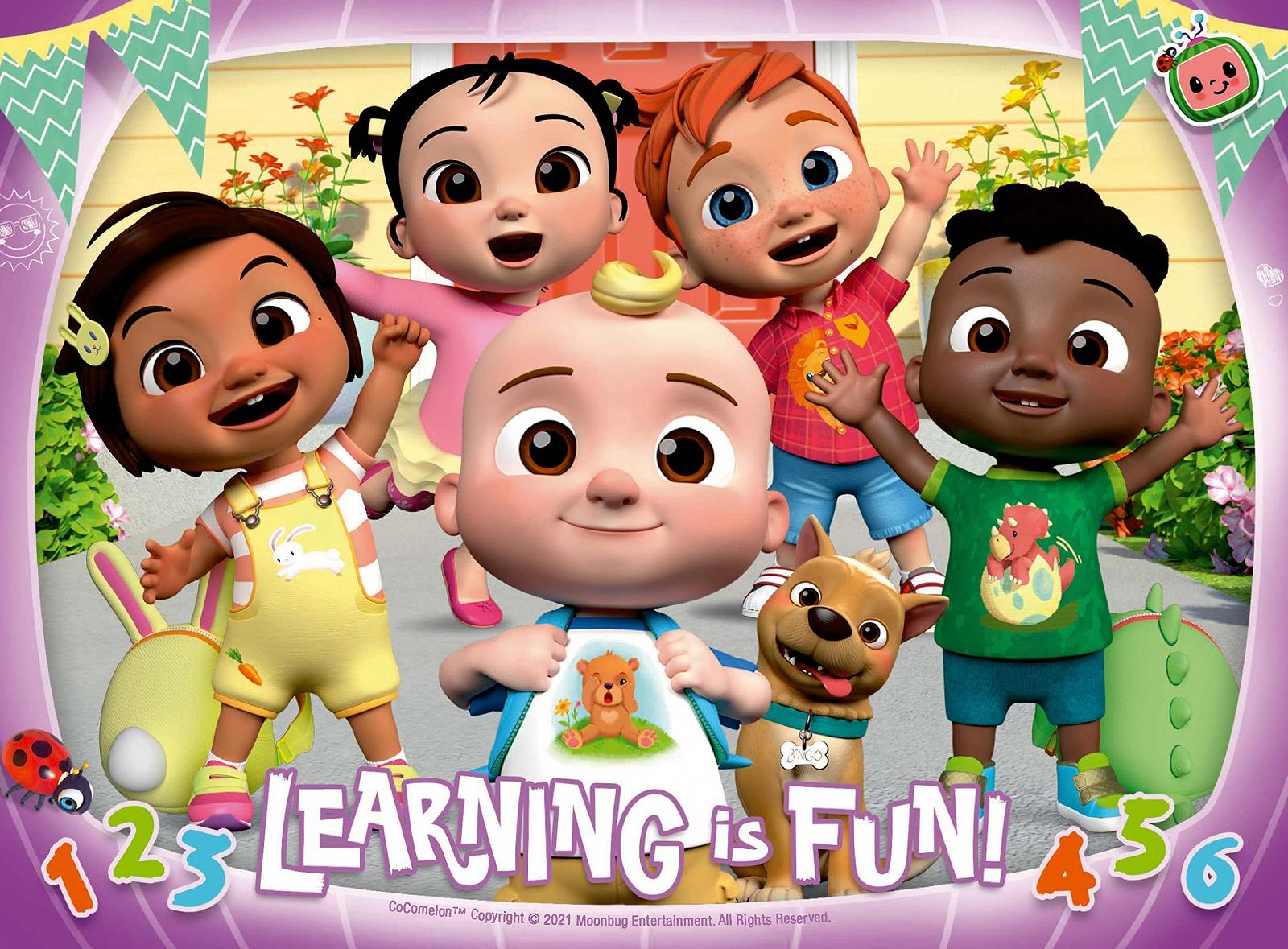 Пазл Ravensburger Cocomelon 4 в 1 12, 16, 20, 24 елементи, фото №4 Пазл Ravensburger Cocomelon 4 в 1 12, 16, 20, 24 елементи, фото №4