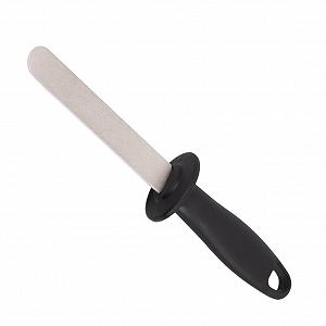 Мусат для заточування кухонних ножів професійний двосторонній, з кільцем для підвішування - Фото 1