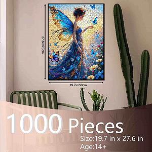 Купити Пазл Tucocoo Enchanted Fairy 1000 елементів Дівчата з метеликами та квітами - Фото 1 Пазл Tucocoo Enchanted Fairy 1000 елементів Дівчата з метеликами та квітами - Фото 1