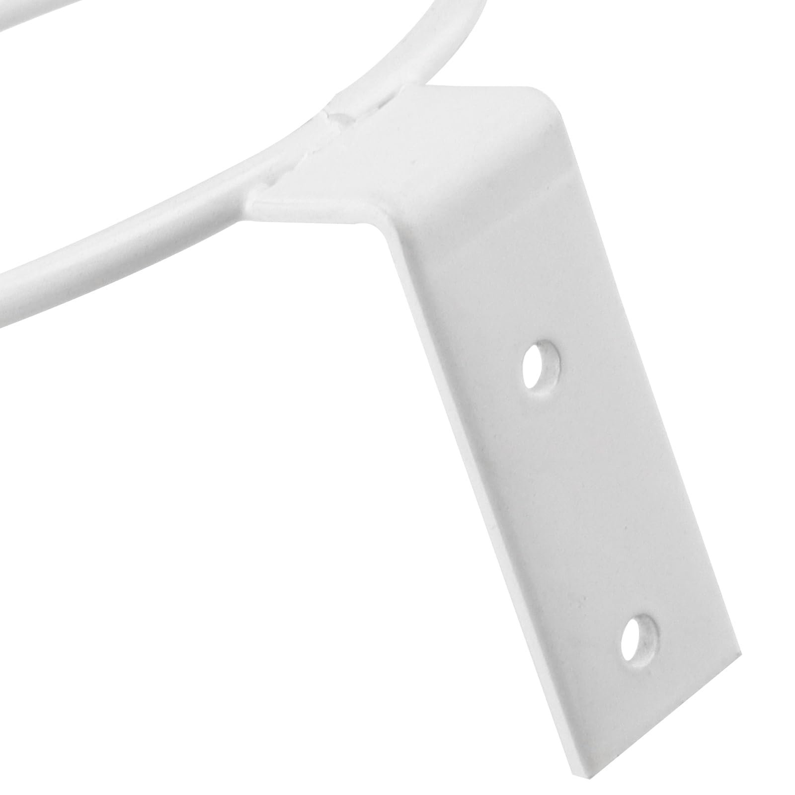 Настінне кріплення для квіткових горщиків 8 штук, 10 см, металеве кільце-тримач, білий, фото №6 Настінне кріплення для квіткових горщиків 8 штук, 10 см, металеве кільце-тримач, білий, фото №6