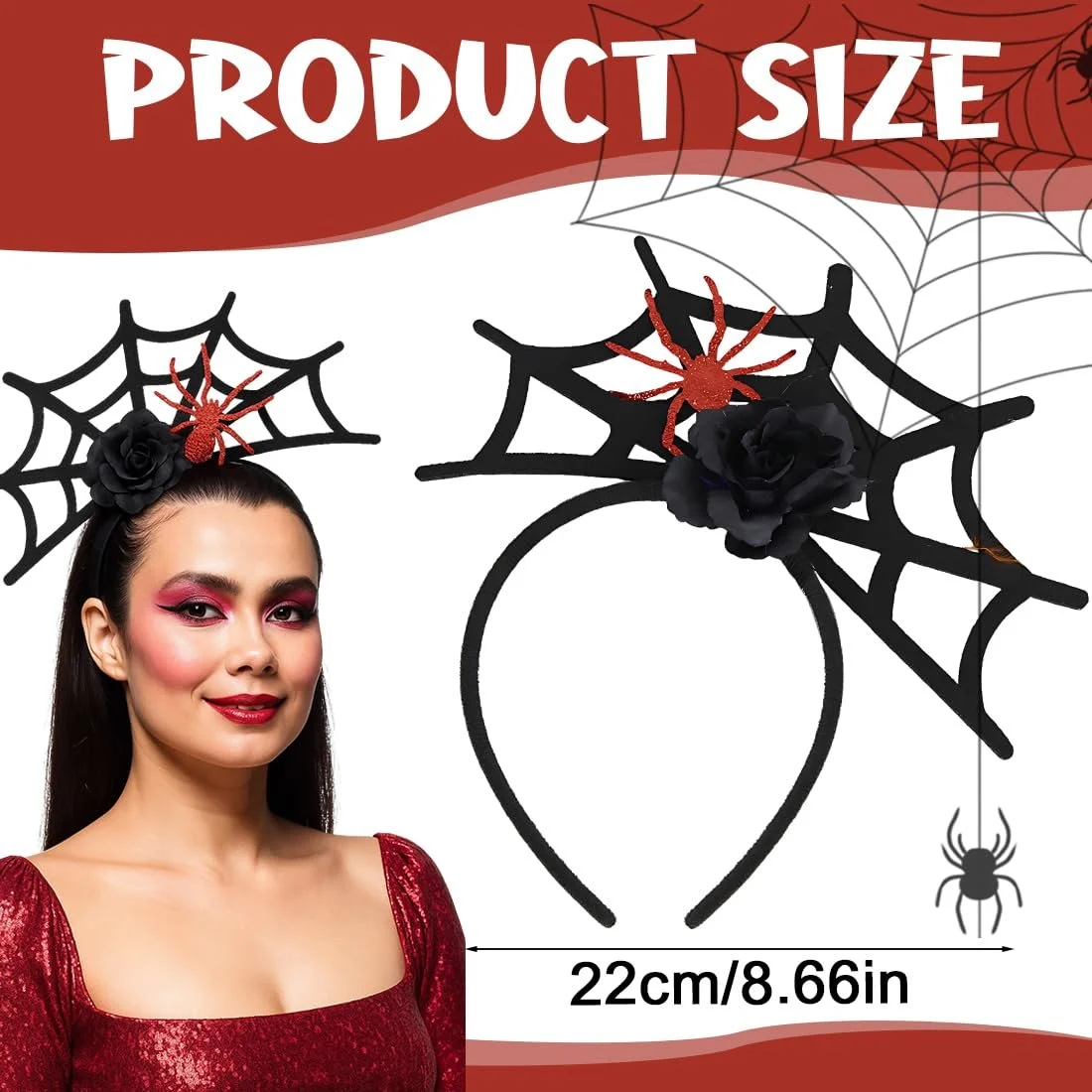 Обруч Wabbles Павук Чорний, фото №2