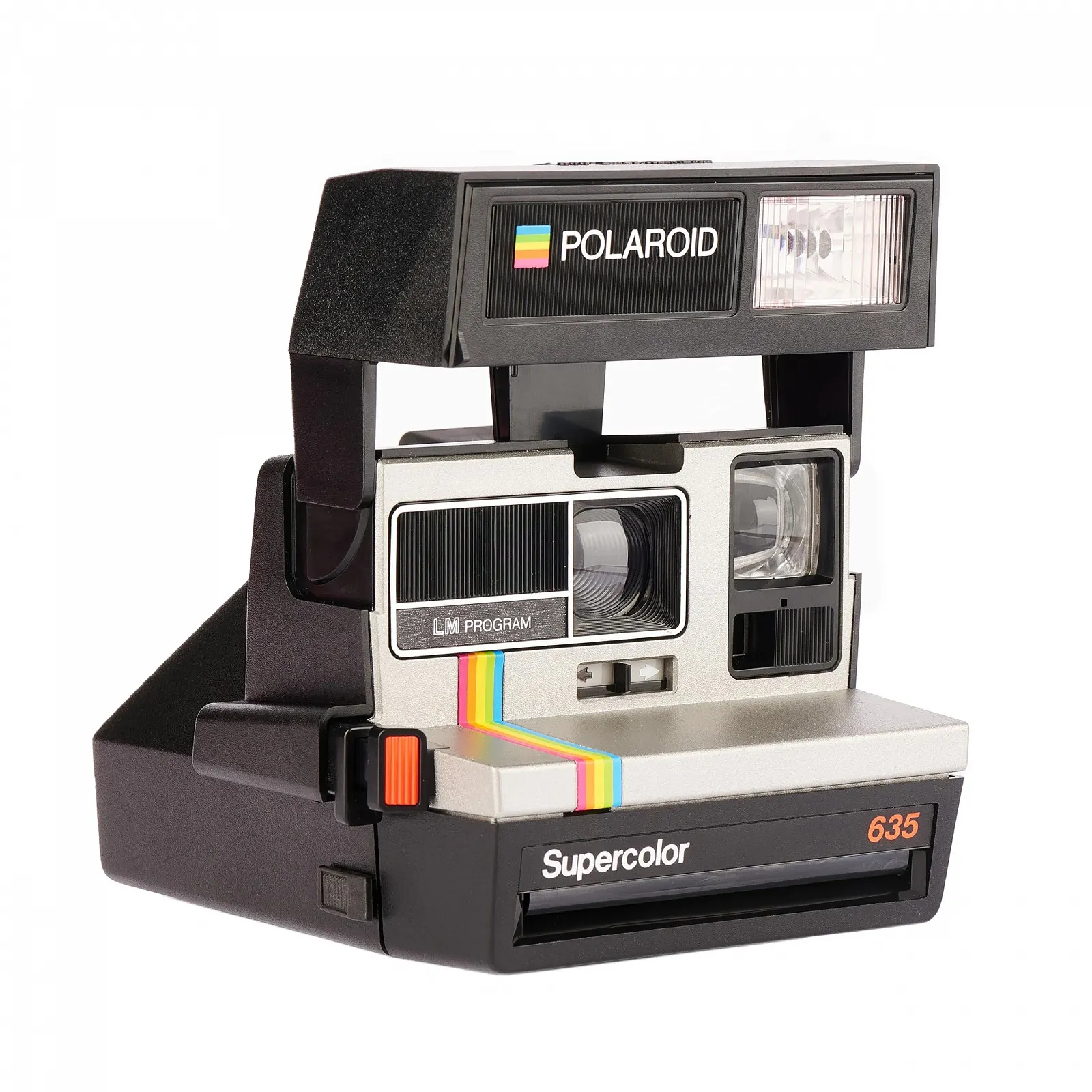 Мгновенная камера Polaroid Supercolor 635 LM Rainbow Серебристая, фото №3
