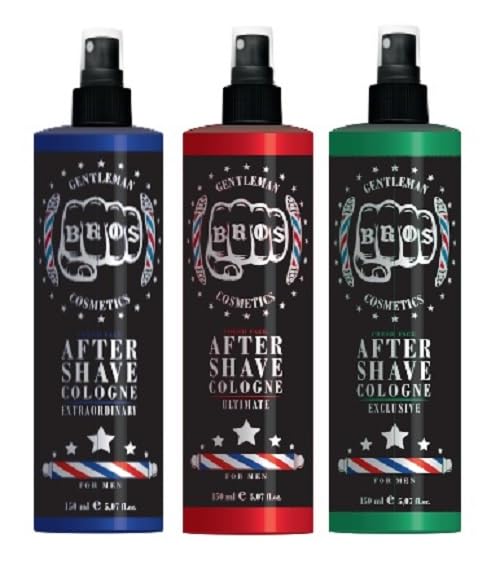 BROS Eau de Cologne After Shave 3 x 150 мл, фото №1