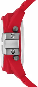 Годинник DIESEL Master Chief LCD-годинниковий механізм з силіконовим ремінцем synthetic.ua - Фото 1