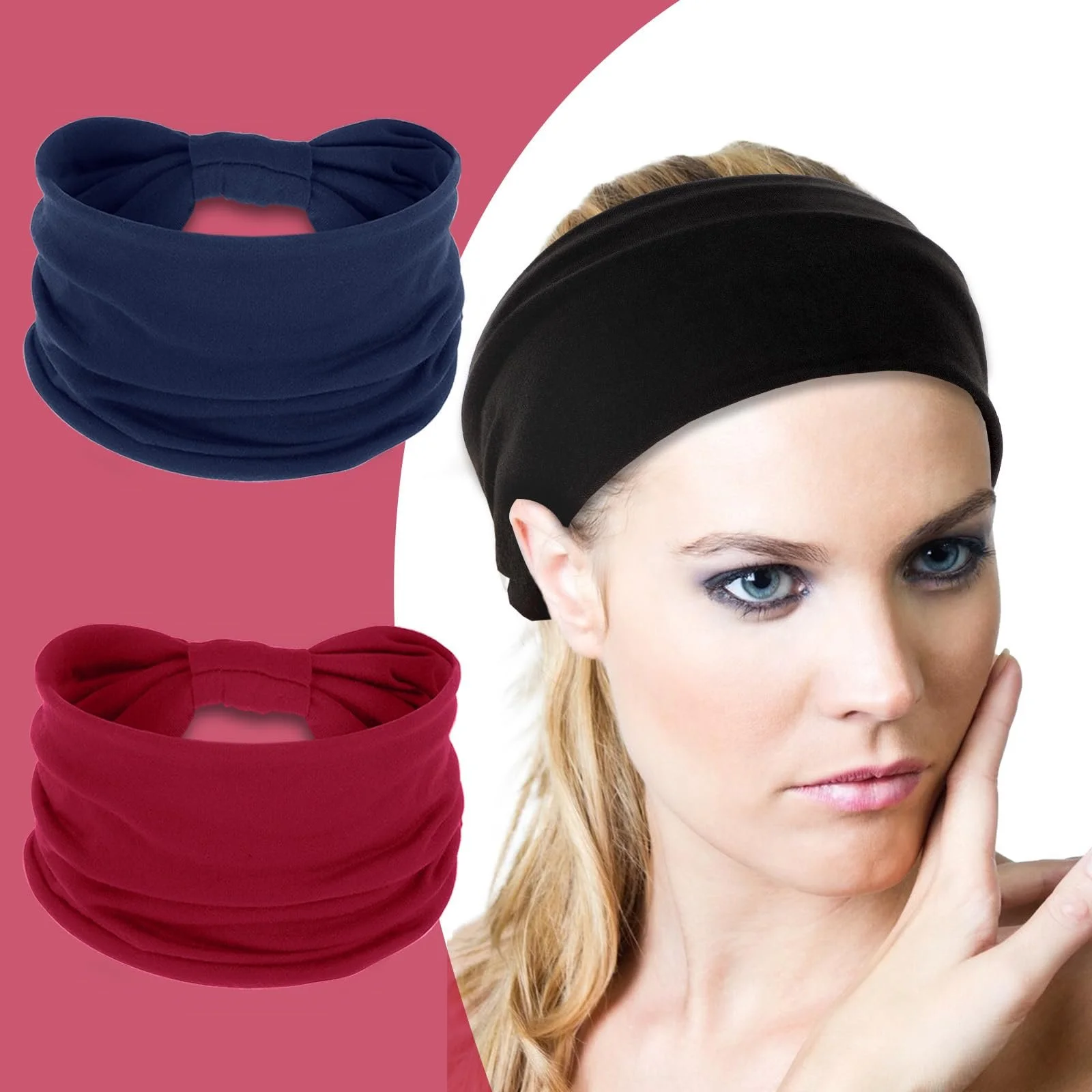 Пов'язка на голову Широка Жіноча, фото №8