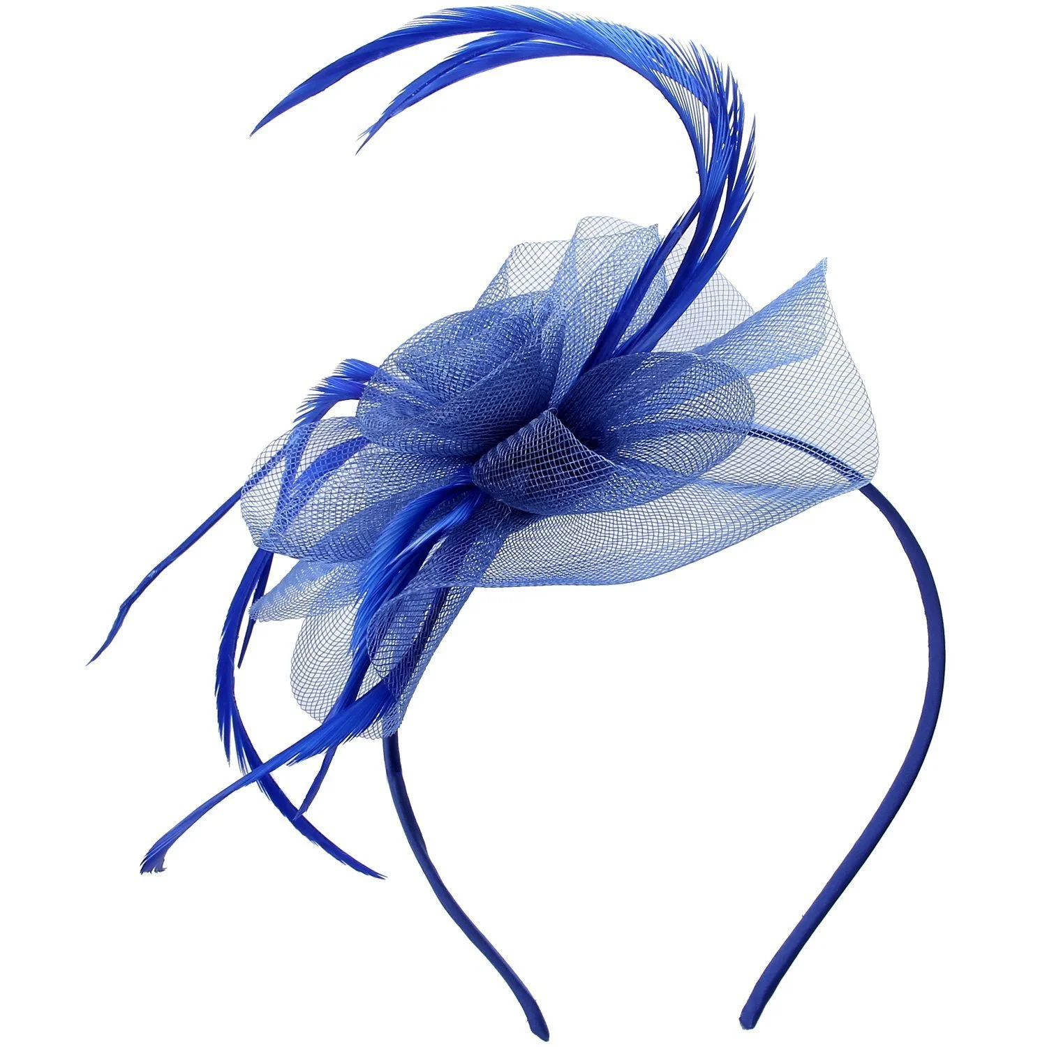 Обруч-федора Элегантный Цветок Перо Discoball, фото №1