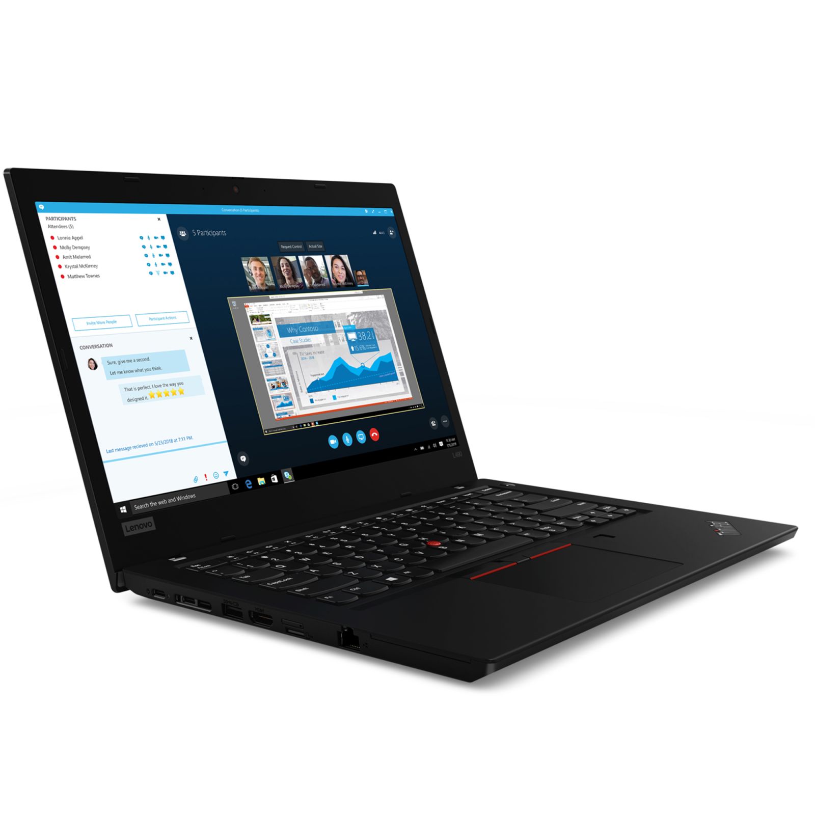 Ноутбук Lenovo ThinkPad L490 FHD (i5-8265U/8/256SSD) Class A, фото №3