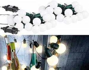 Гірлянда Lunartec Garden Party 2 шт. LED 20 лампочок 1.2 Вт теплий білий IP44 synthetic.ua - Фото 1