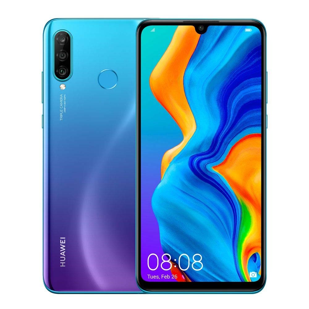 Смартфон HUAWEI P30 Lite 128GB 4GB RAM 6.15" Dual SIM MAR-LX3A Peacock Blue, фото №7